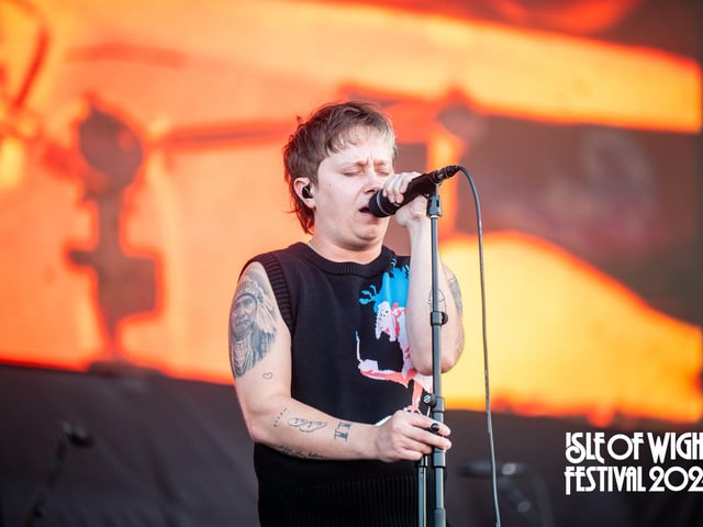 Nothing But Thieves on the main stage