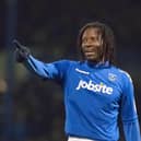 Benjani Mwaruwari remains a Pompey hero - and his son, Benjani Junior, is following in his footballing footsteps. Picture: Barry Zee