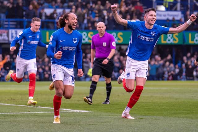 Marcus Harness opened the scoring against Morecambe. Picture: Stephen Flynn/ProSportsImages