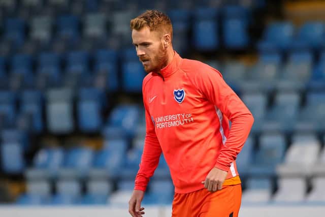 Pompey captain Tom Naylor