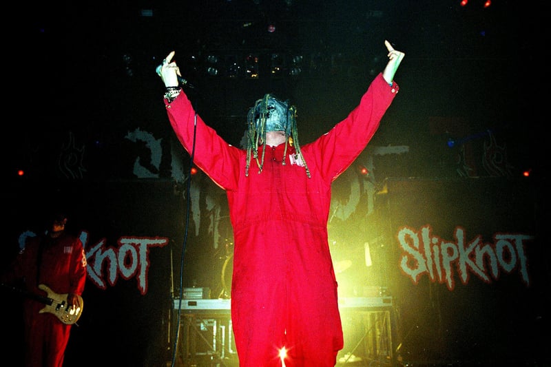 Slipknot at Portsmouth Guildhall on March 3, 2000 Picture: Paul Windsor