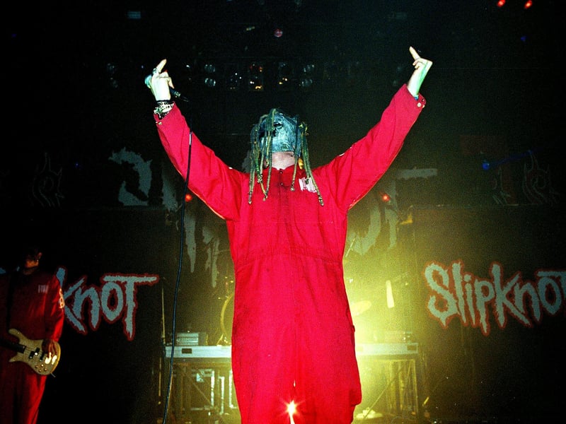 Slipknot at Portsmouth Guildhall on March 3, 2000 Picture: Paul Windsor