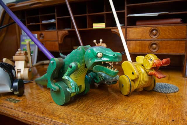Some of Michael's toys Picture: Habibur Rahman
