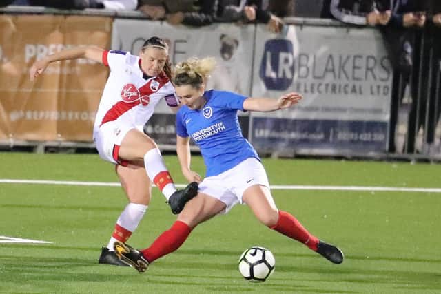 Bekah Tonks has left Portsmouth to join Moneyfields. Picture by Dave Haines