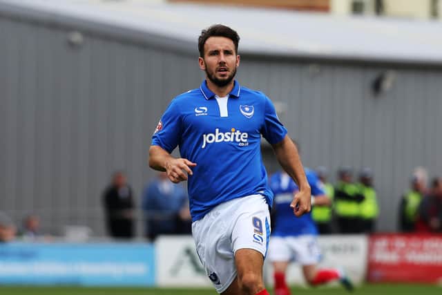 Matt Tubbs left Fratton Park by mutual consent in July 2016 after made to train with the reserves having earned the ire of Paul Cook following a radio interview. Picture: Joe Pepler