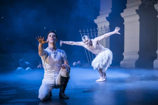 A scene from Matthew Bourne''s Swan Lake. Picture by Johan Persson