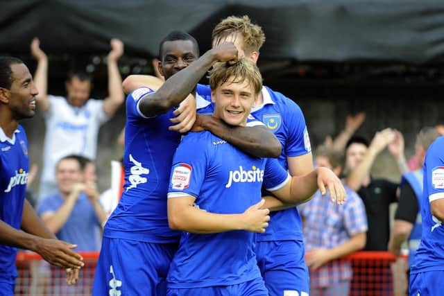 Former Pompey attacker Ashley Harris is back in football after joining Bosham. Picture: Allan Hutchings