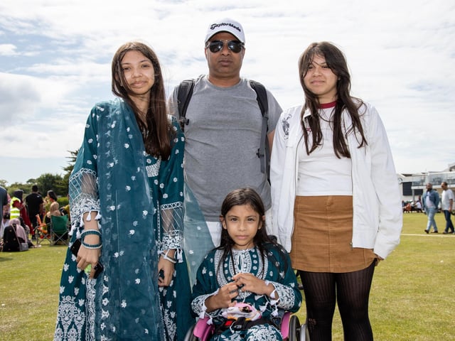 Portsmouths Bangladesh community came together for its Mela at Portsmouth Cricket Club on Sunday, celebrating Bangladesh culture and food.
Pictured - Hussain Family
Photos by Alex Shute
