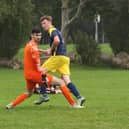 Pelham score in their 8-2 Adelaide Cup win against Spartan. Picture: Kevin Shipp