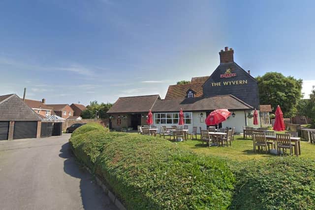 The Wyvern at Common Barn Lane, Lee-On-The-Solent was rated five on February 22.