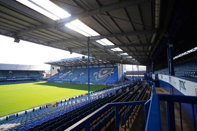 A rebuilt North Stand lower would be retained in any future North Stand development. Picture: Habibur Rahman