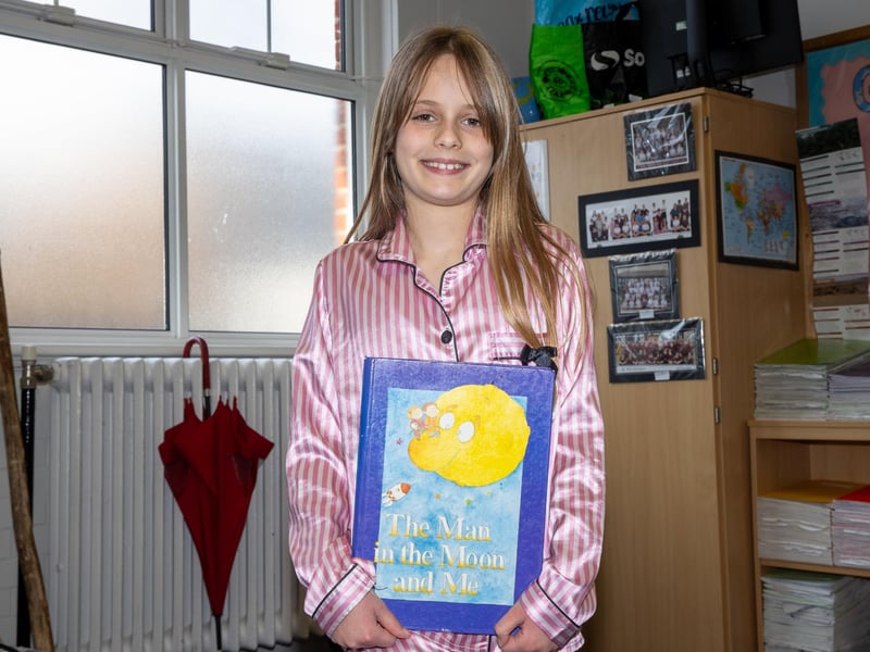 Children & staff from Meon Infant and Junior School dressed up for World Book Day.  Pictured - Pupils dressed up for World Book Day  Photos by Alex Shute