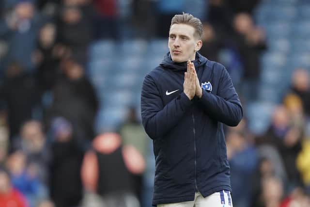 Pompey winger Ronan Curtis