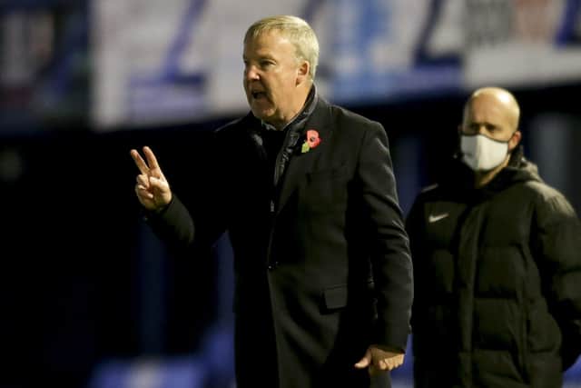 Kenny Jackett's resurgent Pompey face promotion rivals Charlton and Lincoln in their next two matches. Picture: Robin Jones/Getty Images
