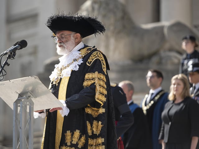 Lord Mayor of Portsmouth Hugh Mason.
