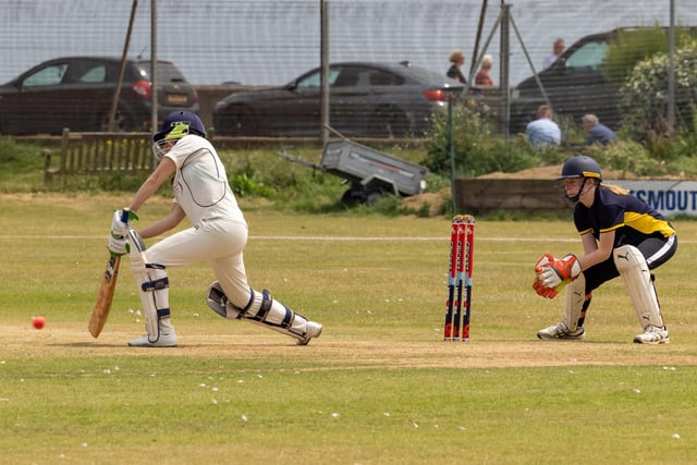 Laura Ineson batting for Railway Triangle. Picture: Mike Cooter