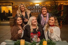 Pictured: Launch night of Queens Hotel Winter Lodge 2023  in Southsea on Friday 24th of Novermber 2023

Pictured: People having fun at the lodge

Picture: Habibur Rahman
