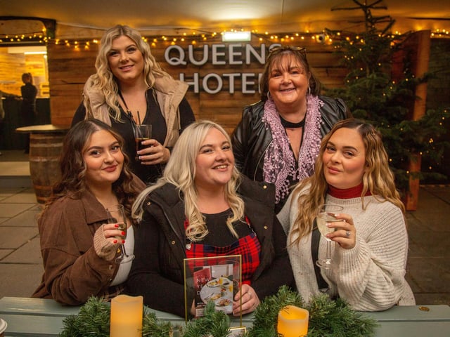 Launch night of Queens Hotel Winter Lodge 2023  in Southsea on Friday 24th of Novermber 2023Pictured: People having fun at the lodgePicture: Habibur Rahman