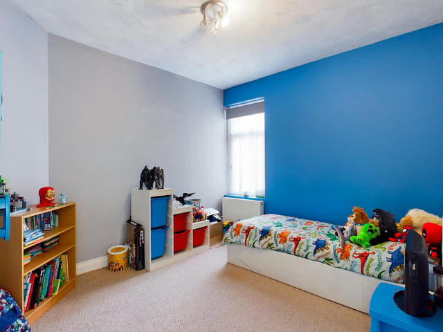 This two bedroom first floor flat is on the market for £190,000. It is listed by Chinneck Shaw.