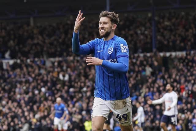 Callum Lang scored all four of Pompey’s goals against Coventry in the reverse fixture in December. 