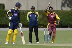 Richard Jerry took two early wickets in Havant's win at Burridge Picture: Neil Marshall