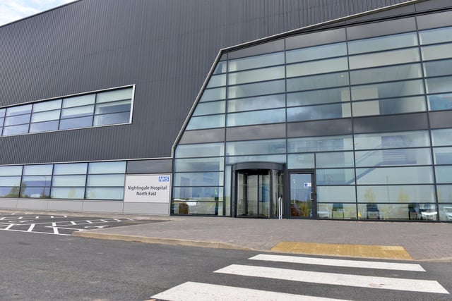 The NHS Nightingale Hospital North East is based near Nissan’s Washington plant.