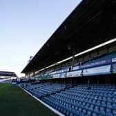 The lower section of Fratton Park's South Stand will be replaced by an entirely new stand structure. Earmarked for completion by September 2022. Picture: Habibur Rahman