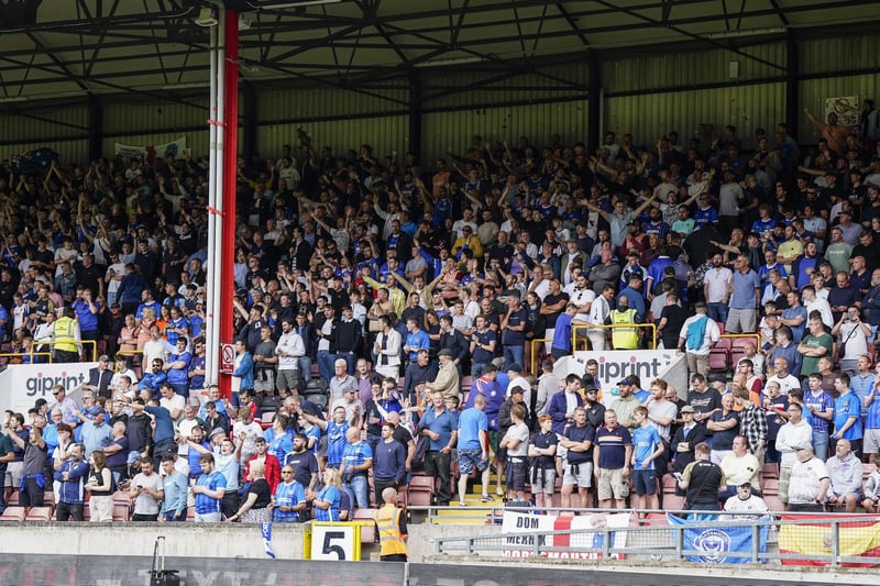 1,246 Blues supporters made the trip to Brisbane Road in east London