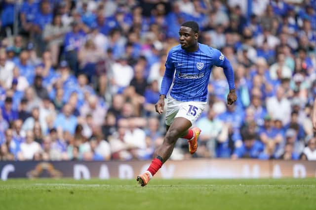 Christian Saydee was sold by Pompey to Wigan in June 2025.