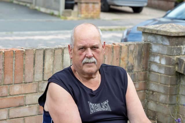 Garry Hurry (56) whoc started the charity in memory of his wife Lynda. Picture: Mike Cooter (120722)