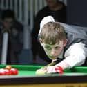 Jamie Wilson conceded 55 points per frame but still won his Peter Rook Cup match for Waterlooville C. Picture: Matt Huart (WPBSA).
