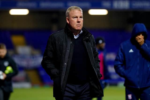 Kenny Jacket is unconcerned on the impact of the gruelling fixture list on Pompey's players. Picture: Simon Davies/ProSportsImages