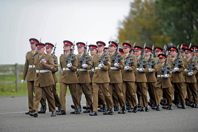 Stock image of soldiers from the 16th Regiment Royal Artillery on parade at Thorney Island.
Picture Ian Hargreaves (161299-6)
