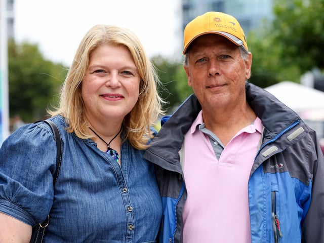 Camilla and Gordon Cresswell at the Ocean Live Park in Gunwharf. Picture: Chris Moorhouse (160825-17)