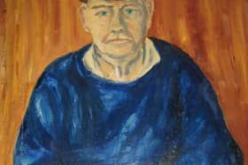 Unknown gentleman sitting for the portrait.