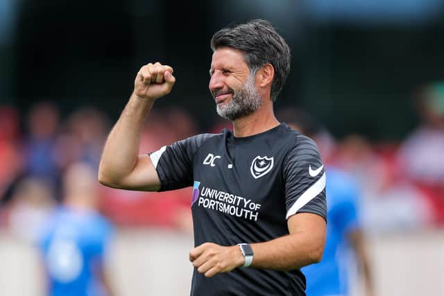Pompey boss Danny Cowley    Picture: Rogan/Fever Pitch