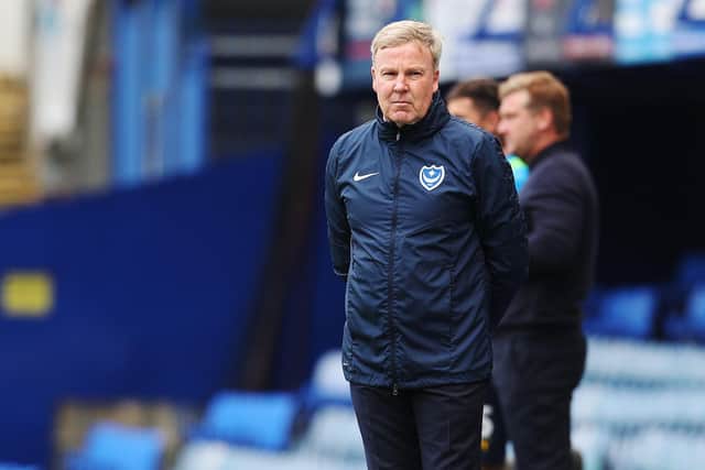 Pompey boss Kenny Jackett