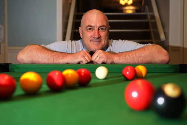 Andy pictured at Portsmouth Conservative Club in Cosham.
Picture: Sam Stephenson