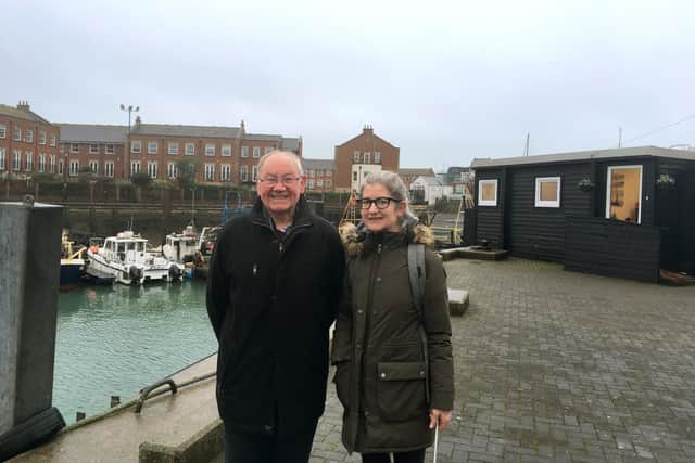 Camber right of way campaigners Ken Bailey and Anna Koor