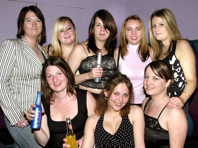 Revellers having a good time at the Time & Envy nightclub, South Parade, Southsea - (042800-0044)
