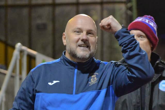 US Portsmouth manager Glenn Turnbull
