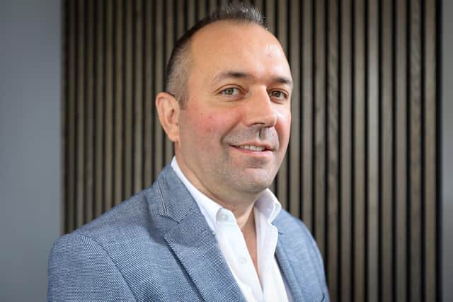 Interpro CEO Mark Abrams. Interpro have moved into new offices in Fareham Heights, Wallington, Fareham. The work has been done by Premier GroupPicture: Chris Moorhouse (jpns 230721-03)