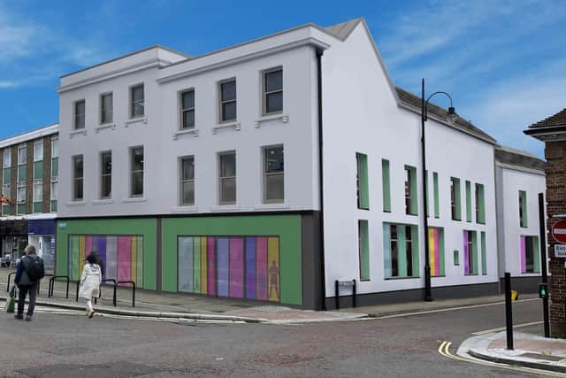 Former Indian restaurant is being stripped ahead of work to transform the site into a child development centre.