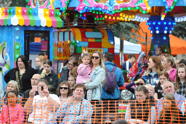 Crowds watching entertainment at the Community May Fayre 2023, held at St Mary's Church in Fratton, Portsmouth, on Monday, May 1.

Picture: Sarah Standing