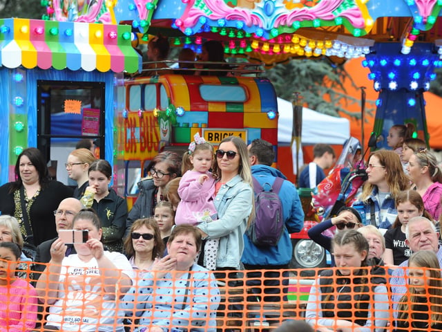 Crowds watching entertainment at the Community May Fayre 2023, held at St Mary's Church in Fratton, Portsmouth, on Monday, May 1.

Picture: Sarah Standing
