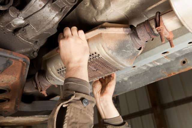 Catalytic converter thefts are on the rise in Hampshire.