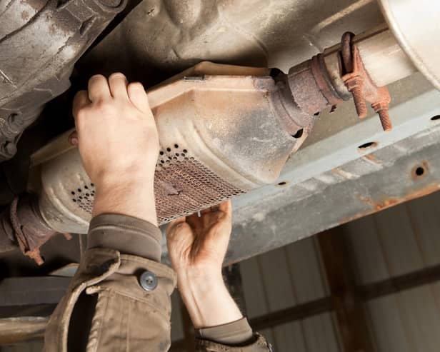 Catalytic converter thefts are on the rise in Hampshire.