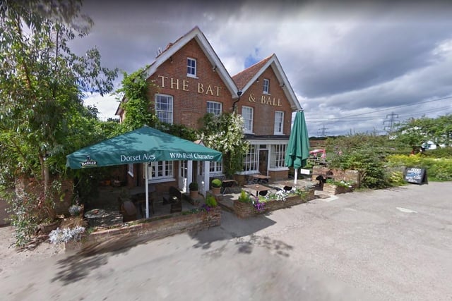 The Bat & Ball, Hyden Farm Lane, Hambledon, is a 20 minute drive from Portsmouth via the A3(M). It's next to Hambledon Cricket Club - hence the name - and there are wonderful views of rolling countryside