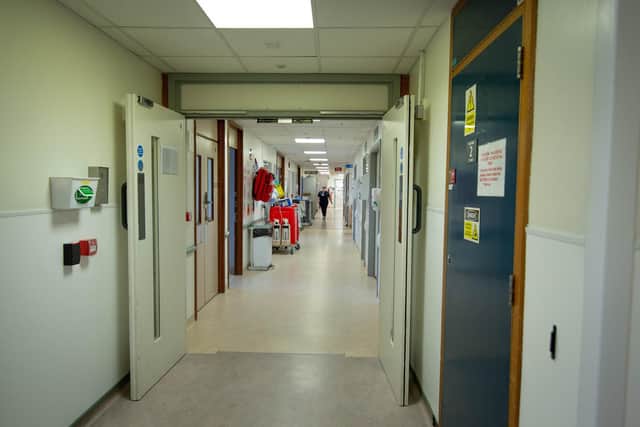 QA Hospital, Portsmouth on Thursday 25th November 2021Pictured: GV of inside of QA medical wardsPicture Habibur Rahman