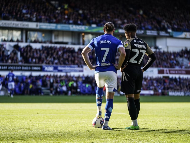 Ipswich winger has eight goals to his name to go with a whopping 12 assists - and gave Pompey a torrid time at Portman Road.